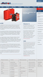 Mobile Screenshot of metronwelding.com